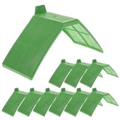 SOIMISS 10-Piece Green Plastic Pigeon Perch Stands, Random Style