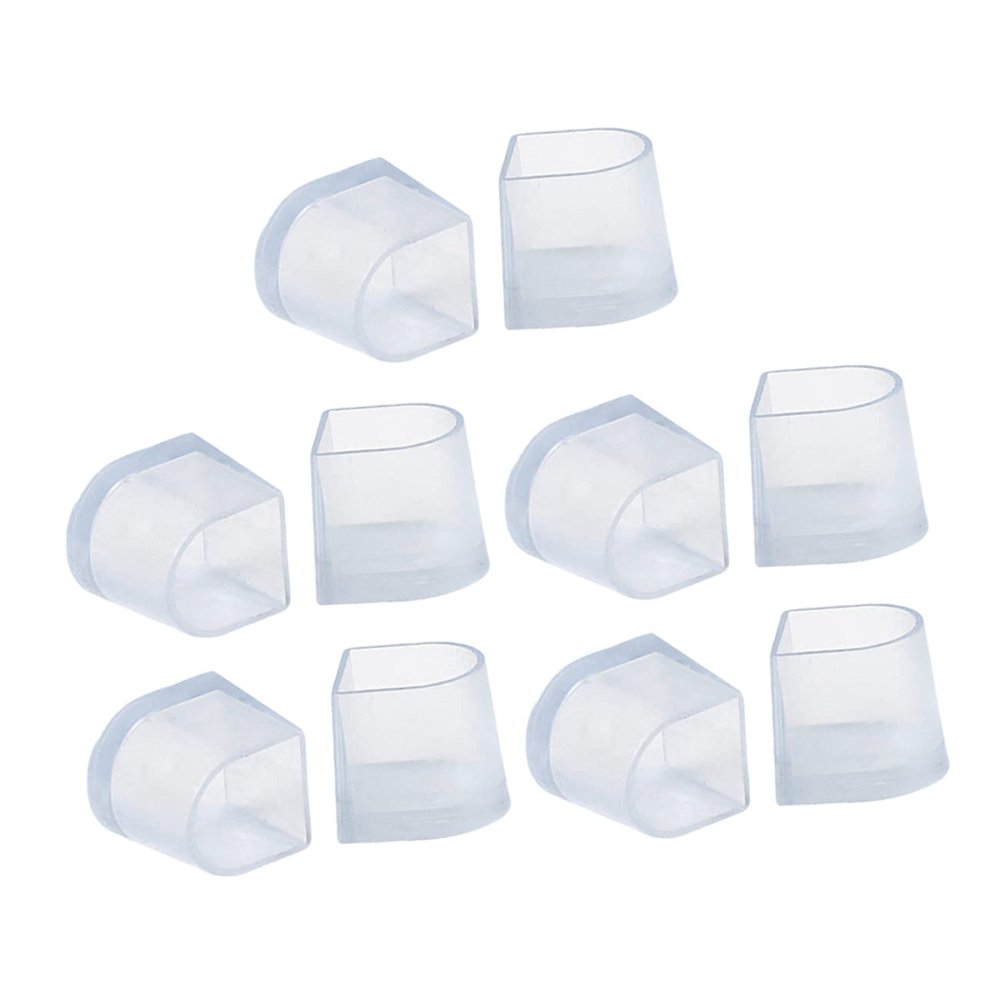 FRCOLOR 5 Pairs High Heel Protectors, Durable Anti-Slip Heel Covers for Shoes, Suitable for Grass, Mud and Uneven Surfaces, Reusable
