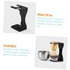 Gogogmee 3-Piece Beard Care Set for Men with Shaving Brush, Bowl and Stand, Black view 3