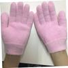 Gatuida Moisturizing Hand Spa Gloves with Cooling Gel Lining, Pink view 4