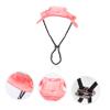 Abaodam Dog Sun Hat with Wide Brim for Outdoor Activities view 3