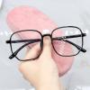 ZHUYIQZ Anti-Blue-Light Reading Glasses, Anti-Glare Computer Glasses, Oversized TR Frame, HD Flat-Lens (Black, +2.00) view 1
