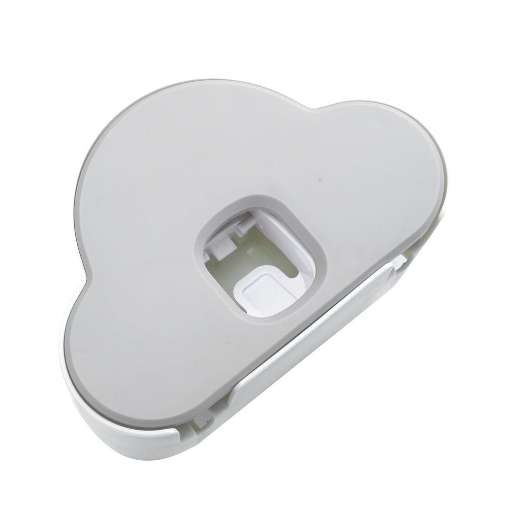 Toothpaste Tube Squeezer Tool, No Drilling, ABS, White, for Home