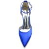 Women's Satin Bridal Stiletto Heels, 8.5 cm, Wine Red, EU 38 view 2