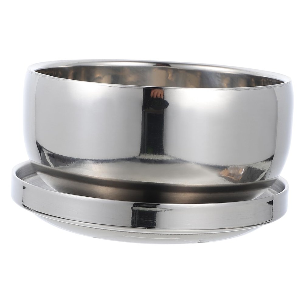 OATIPHO 1-Piece Shaving Soap Bowl with Lid, Comfortable Grip, Easy to Clean