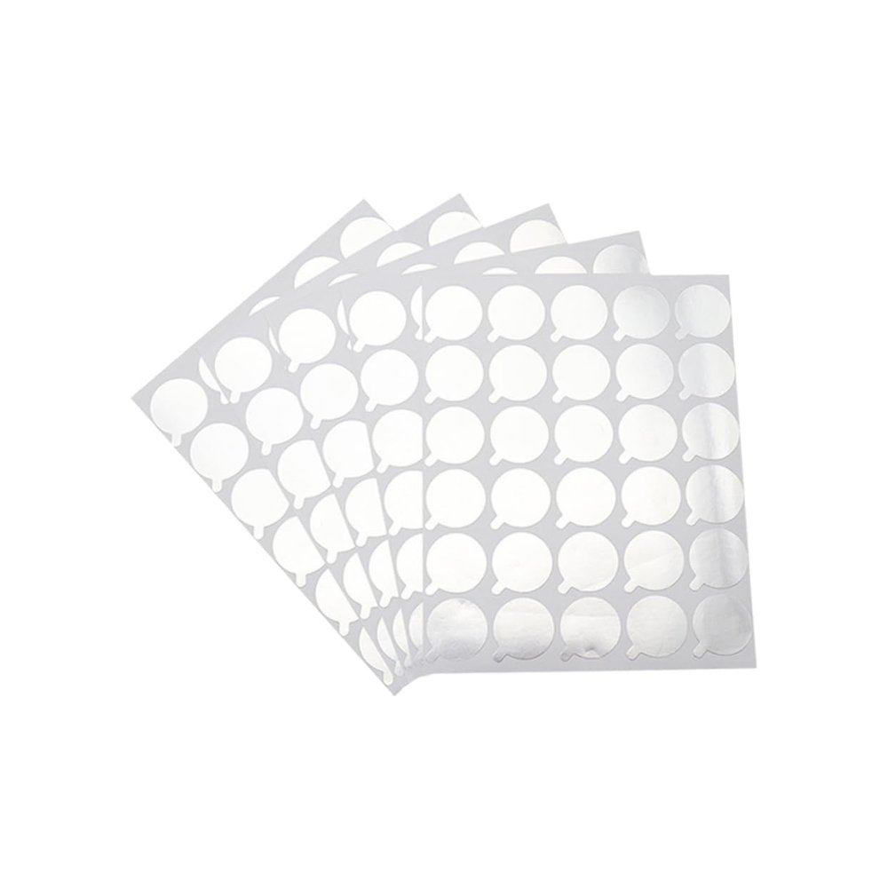300 Disposable Silver Aluminum Foil Lash Adhesive Pads