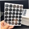 300 Disposable Silver Aluminum Foil Lash Adhesive Pads view 2