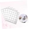 300 Disposable Silver Aluminum Foil Lash Adhesive Pads view 3
