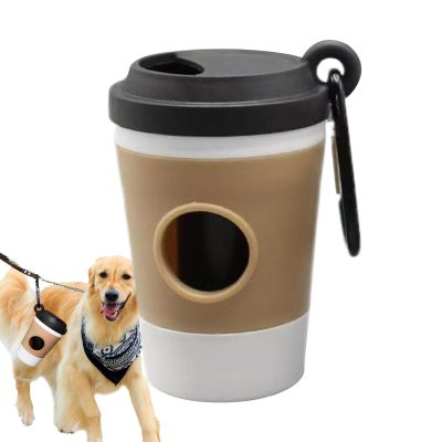 Dog Poop Bag Holder - Coffee Cup Design