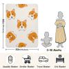 Cartoon Blanket with Cute Yellow Animal, Monthly Milestone Blanket for Boys, Nursery and Crib, 30 x 40 in view 3