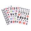 SOESFOUFU Shimmer Nail Stickers for Fingernails and Toenails, 3 Sheets view 1