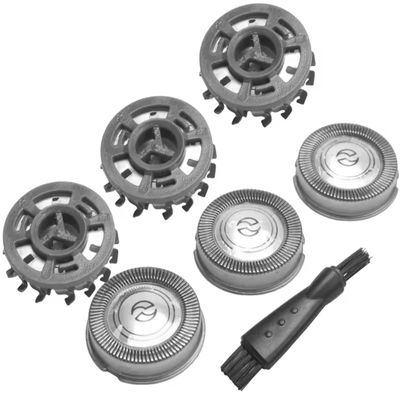 3-Pack Replacement Heads Compatible with HQ4, HQ56, HQ55, HQ46, HQ3, HQ902, HQ6900, HQ6906, HQ6996, HQ6927, HQ5426, HQ5430, HS900, HS975 and HS980