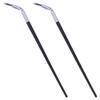 OATIPHO Angled Fan Eyelash Brushes, 2-Piece Fiber Set for Lower Lashes view 1