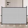 Hogvinnatil Indoor Cat Gate, Foldable Mesh Pet Safety Barrier view 2