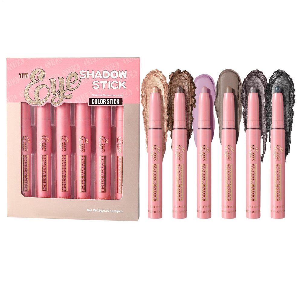 Cream Eyeshadow Stick Set with Brightening Shades