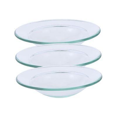 EPIGEIST Round Glass Replacement Bowls, 3-Pack, for Aromatherapy