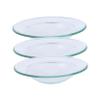 EPIGEIST Round Glass Replacement Bowls, 3-Pack, for Aromatherapy view 1