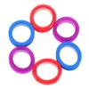 WEKAMOS 6-Piece Silicone Scissor Finger Guard Rings, Non-Slip Design view 1