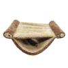 Fdit Premium Flannel Pet Hammock - Cozy Bed for Hamsters (Brown) view 1