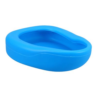 Blue Plastic Bed Urinal for Bedridden Patients