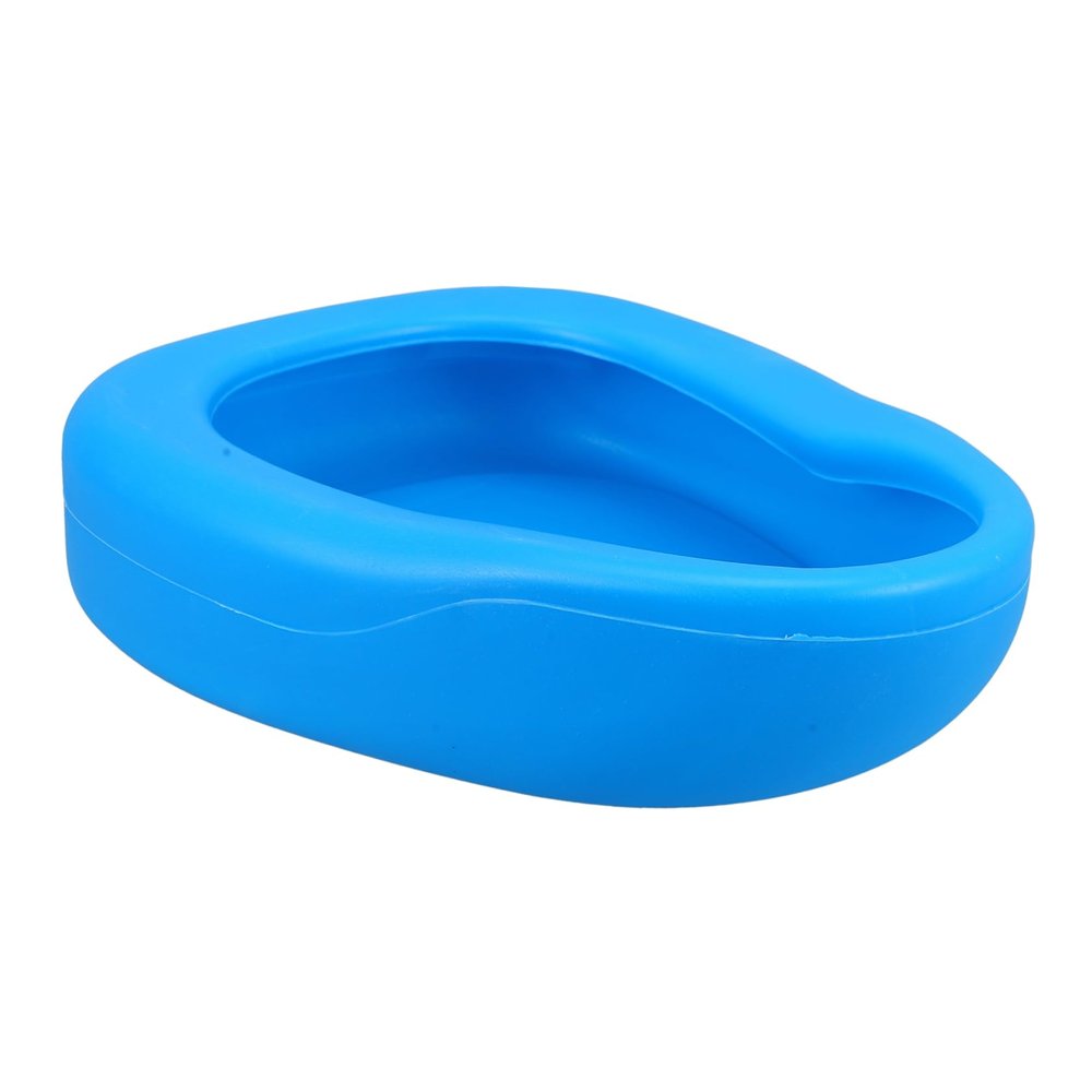 Blue Plastic Bed Urinal for Bedridden Patients