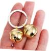 Copper Cat Bells for Collars, 1 Set, Gold view 2