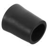Black Rubberized Blind Cane Tips for Walking Sticks and Crutches view 1