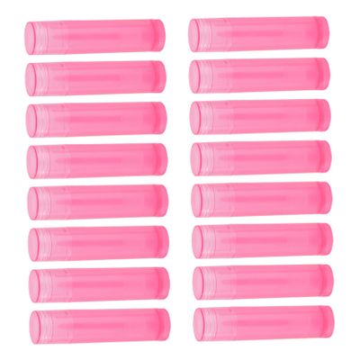 DINHEAROM 24-Pack Empty PE Lipstick Tubes, 5 g, DIY Lip Balm Containers