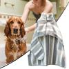 Absorbent Soft Coral Fleece Dog Bath Towel view 3