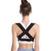 FOELANNE Figure-8 Posture Corrector for Men and Women, Back and Shoulder Support, Black, Size S view 1