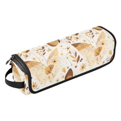 FRODOTGV Se Fruits Bananas, Apples, Pears, Scandinavian-Style Curling Iron Travel Bag with Heat-Resistant Mat, Waterproof Carrying Bag for Hot Tools, Flat Irons, and Hair Volumizers