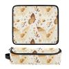 FRODOTGV Se Fruits Bananas, Apples, Pears, Scandinavian-Style Curling Iron Travel Bag with Heat-Resistant Mat, Waterproof Carrying Bag for Hot Tools, Flat Irons, and Hair Volumizers view 3