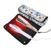 FRODOTGV Curling Iron Travel Case for Women, Removable Double-Layer Bag with Heat Mat for Hot Tools and Flat Irons view 2