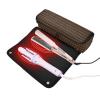 FRODOTGV Brown Houndstooth Travel Bag for Women, Large Tote with Heat-Resistant Flat Iron Pad view 2