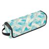 FRODOTGV Women's Travel Bag with Heat-Resistant Flat Iron Mat, Blue-Green view 1