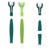 JOINPAYA 2-Pack Triple-Headed Pet Toothbrushes for Dogs and Cats view 2