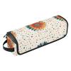 FRODOTGV Bohemian Mandala Hair Tool Travel Case with Heat-Resistant Mat view 1