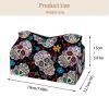 lcndlsoe Rectangular Batik Tissue Box Holders, Microfiber Leather, 2-Pack view 4