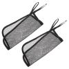 HAMPPLIES Universal Stroller Mesh Bags, Easy-Access Polyester Hanging Organizer, 2-Pack, Reusable view 1