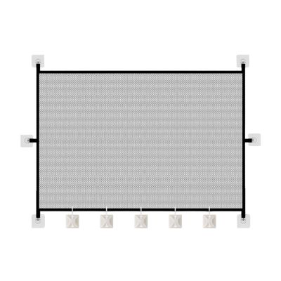 Pet Safety Gate - Foldable Mesh Barrier for Cats and Small Animals