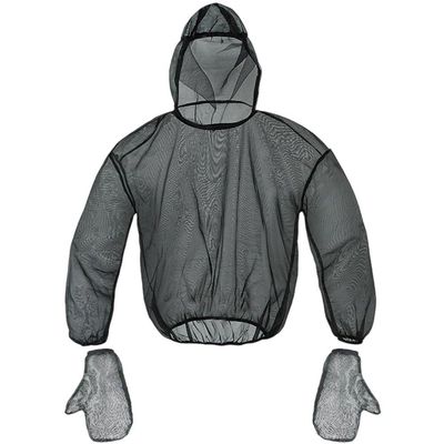 HiyyFloy Mosquito-Protection Suit, Lightweight Breathable Mesh Jacket with Hood and Gloves