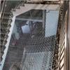 Child Safety Net for Balconies and Stair Railings, 4 mm x 8 cm Nylon Fall Protection with Fastening Ropes (1.2 x 8 m) view 1