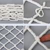 Child Safety Net for Balconies and Stair Railings, 4 mm x 8 cm Nylon Fall Protection with Fastening Ropes (1.2 x 8 m) view 4