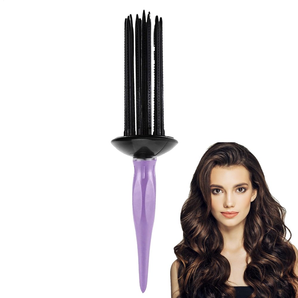 Curling Roll Comb, Curling Roller Comb, Hair Styler for Curly Hair