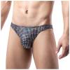 Men's Glitter Thong Underwear, Sexy and Breathable, Black, S view 2