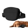 Silicone Dog Treat Pouch - Portable Training Snack Holder with Clip - 650 ml Pet Food Bag view 1