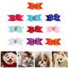 TOYANDONA 10-Piece Polyester Hair Bows for Small Dogs and Cats view 4