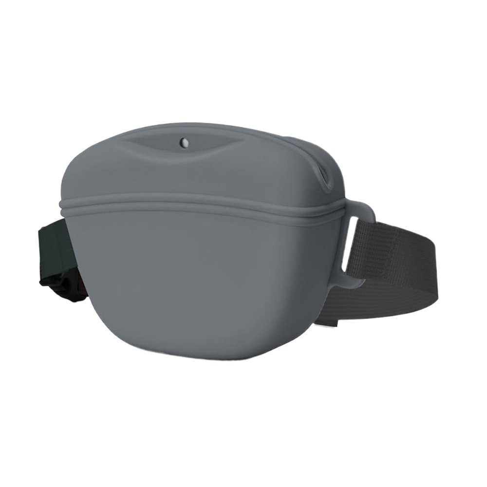 Silicone Dog Treat Pouch with Secure Lid