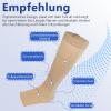 20–30 mmHg Class 2 Compression Socks with Zipper for Women and Men view 2