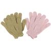 ARTSEWPLY 2 Pairs Exfoliating Gloves for Body and Back Massage, Green view 1